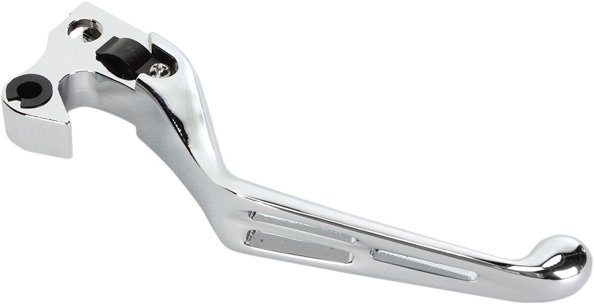 Drag Specialties Clutch Lever Slotted Wide Blade Chrome Clutch Lever Drag Specialties