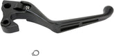 Drag Specialties Clutch Lever Slotted Wide Blade Matt Black Clutch Lever Drag Specialties