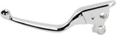 Drag Specialties Clutch Lever Slotted Wide Blade Chrome Clutch Lever Drag Specialties