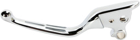 Drag Specialties Clutch Lever Slotted Wide Blade Chrome Clutch Lever Drag Specialties