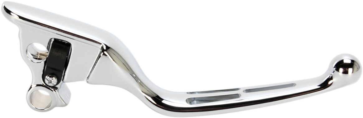 Drag Specialties Clutch Lever Slotted Wide Blade Chrome Clutch Lever Drag Specialties