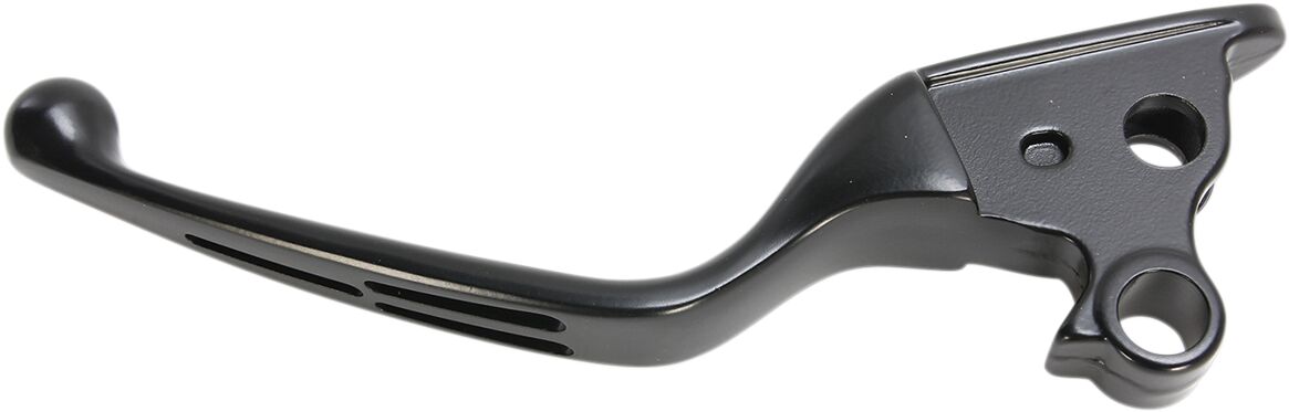 Drag Specialties Clutch Lever Slotted Wide Blade Matt Black Clutch Lever Drag Specialties