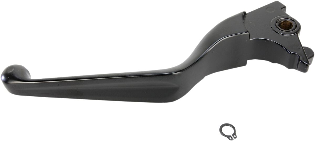 Drag Specialties Brake Lever Wide Blade Matt Black Brake Lever Drag Specialties