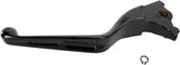 Drag Specialties Brake Lever Slotted Wide Blade Matt Black Brake Lever Drag Specialties