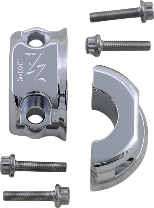 OG Clutch / Brake Perch Clamp - Chrome - Sportster Perch Clamp Thrashin Supply Co. Default Title