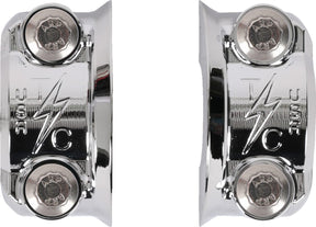 Thrashin Supply Co. Clamp Perch Speedway Chrome Lever Perches Brackets Thrashin Supply Co.