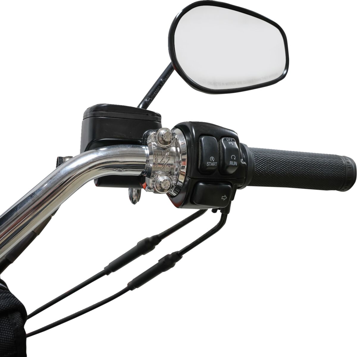 Thrashin Supply Co. Clamp Perch Speedway Chrome Lever Perches Brackets Thrashin Supply Co.