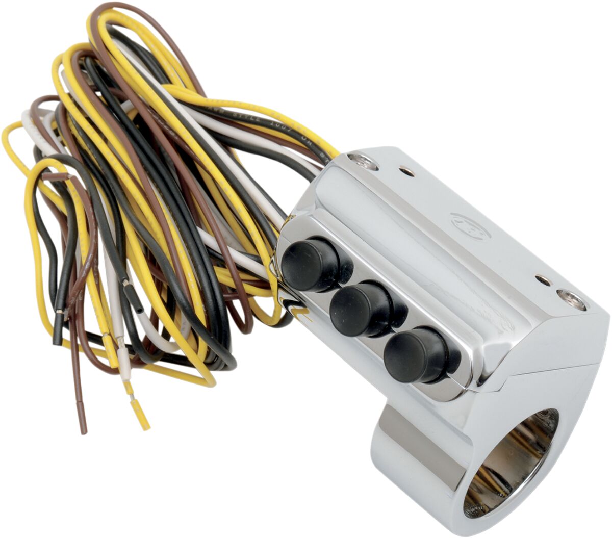 Performance Machine (Pm) Switch Assy 3 Butn Lt Ch Handlebars & Controls Accessories Performance Machine