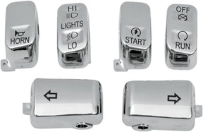 Drag Specialties Cover Swch Chr Std Handlebars & Controls Accessories Drag Specialties