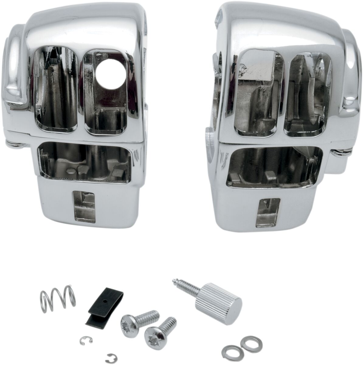 Drag Specialties Housing Sw Chr 96 07 Radio Handlebars & Controls Accessories Drag Specialties