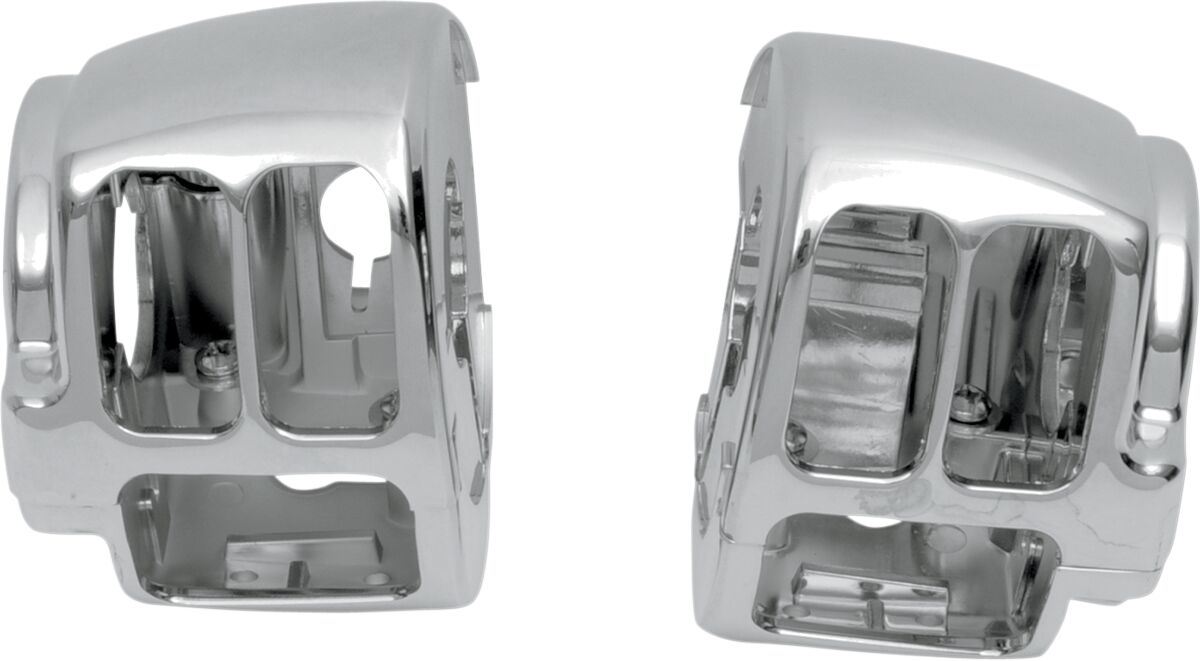 Drag Specialties Switch Housing Left/Top Chrome Handlebars & Controls Accessories Drag Specialties