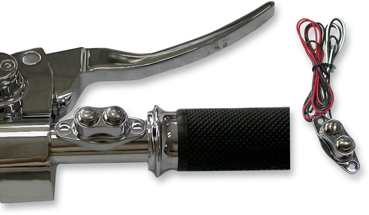Drag Specialties Switches Dual Button Ch Handlebars & Controls Accessories Drag Specialties