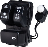 Drag Specialties Black Right Handlebar Control Module Handlebars & Controls Accessories Drag Specialties