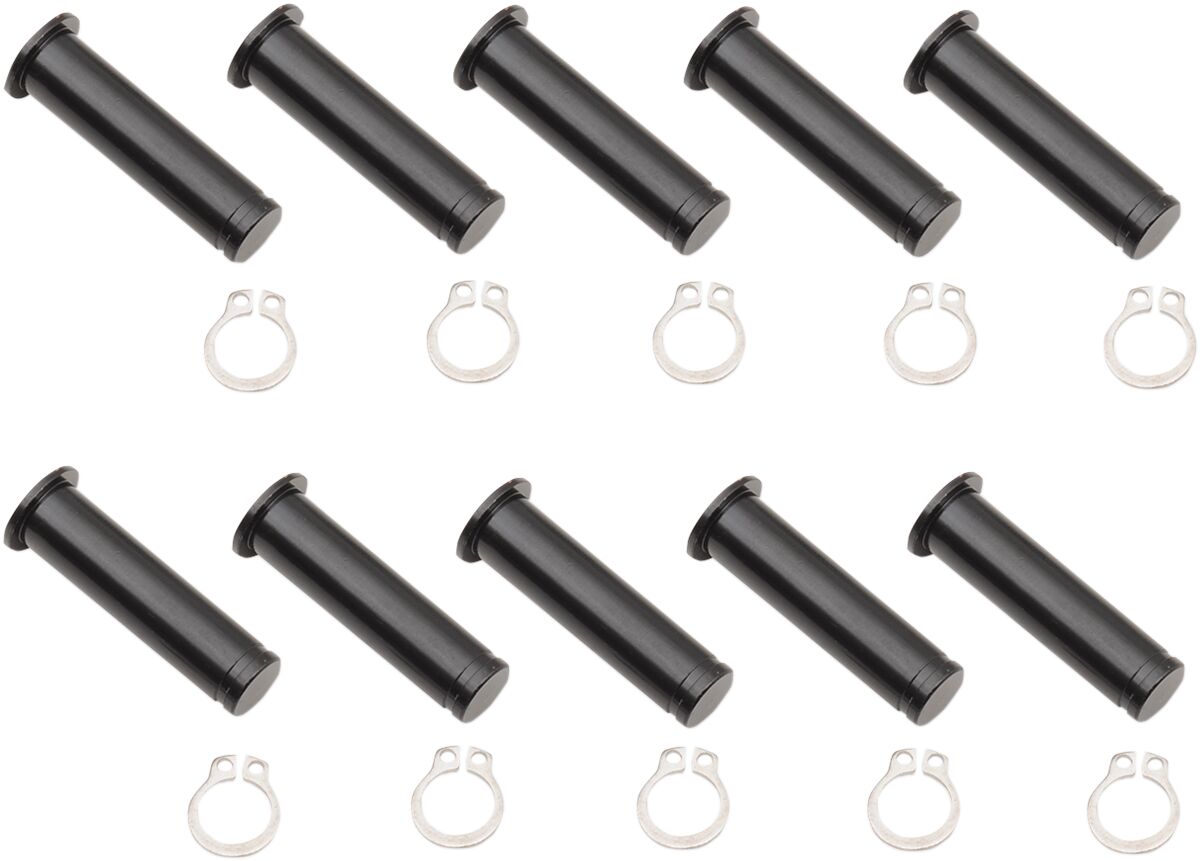 Drag Specialties Pivot Pin/Clip Kits Black Lever Perches Brackets Drag Specialties