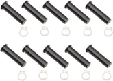 Drag Specialties Pivot Pin/Clip Kits Black Lever Perches Brackets Drag Specialties