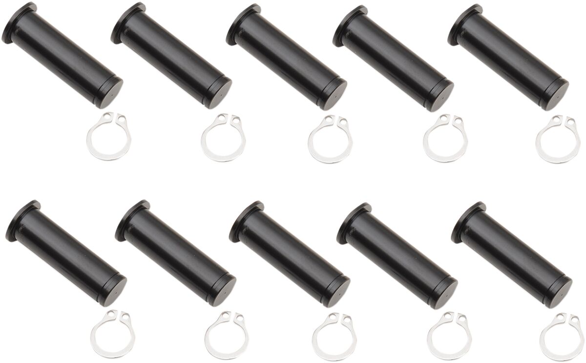 Drag Specialties Clutch Side Pivot Pin/Clip Kits Black Lever Perches Brackets Drag Specialties