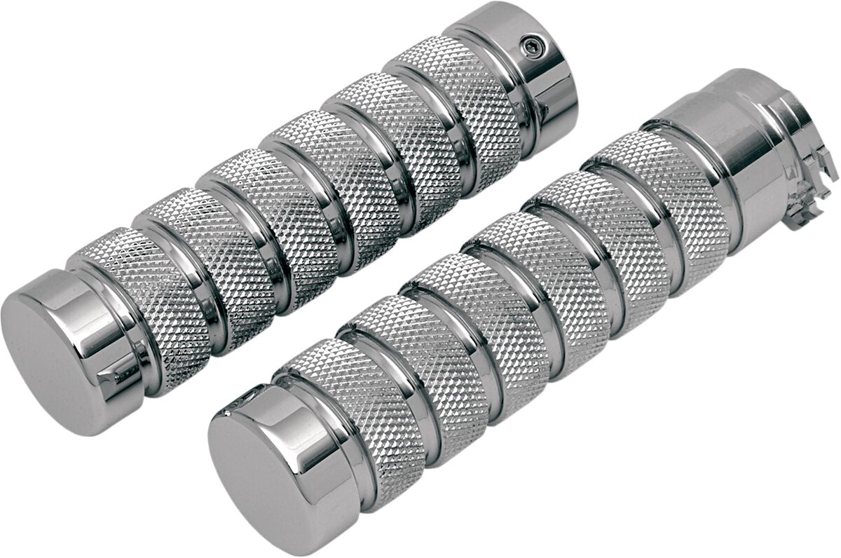 Accutronix Grips Knurled Notch Chr Grips Accutronix