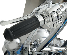 Drag Specialties Grips Vintage Touring Chrome/Rubber Grips Drag Specialties