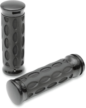 Drag Specialties Grips Hotop Touring Black/Rubber Grips Drag Specialties