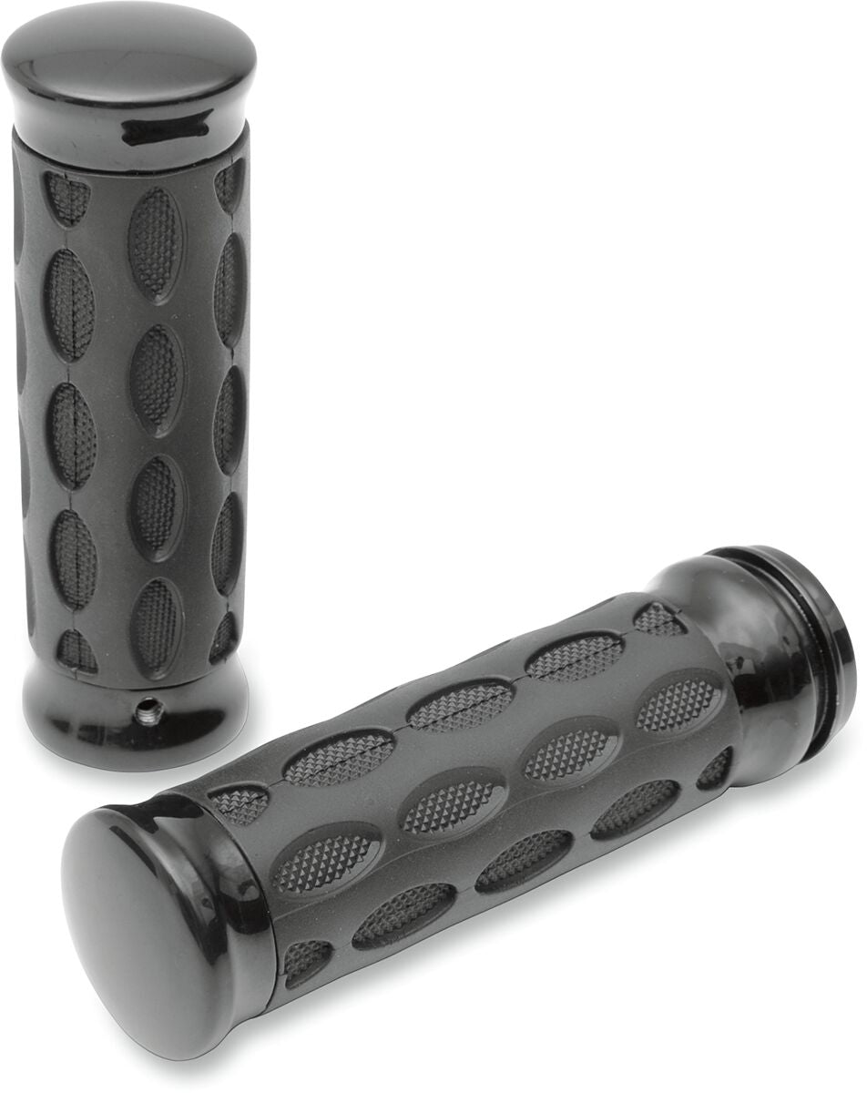 Drag Specialties Grips Hotop Touring Black/Rubber Grips Drag Specialties