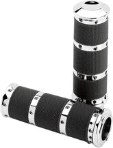 Performance Machine (Pm) Contour Xl Grips Electronic Throttle (Pair) Chrome Grips Performance Machine