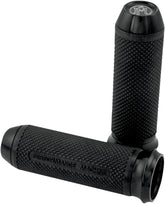 Performance Machine (Pm) Grip Elite Throttle By Wire Black Grips Performance Machine