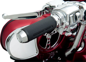 Performance Machine (Pm) Grip Elite Throttle By Wire Chrome Grips Performance Machine