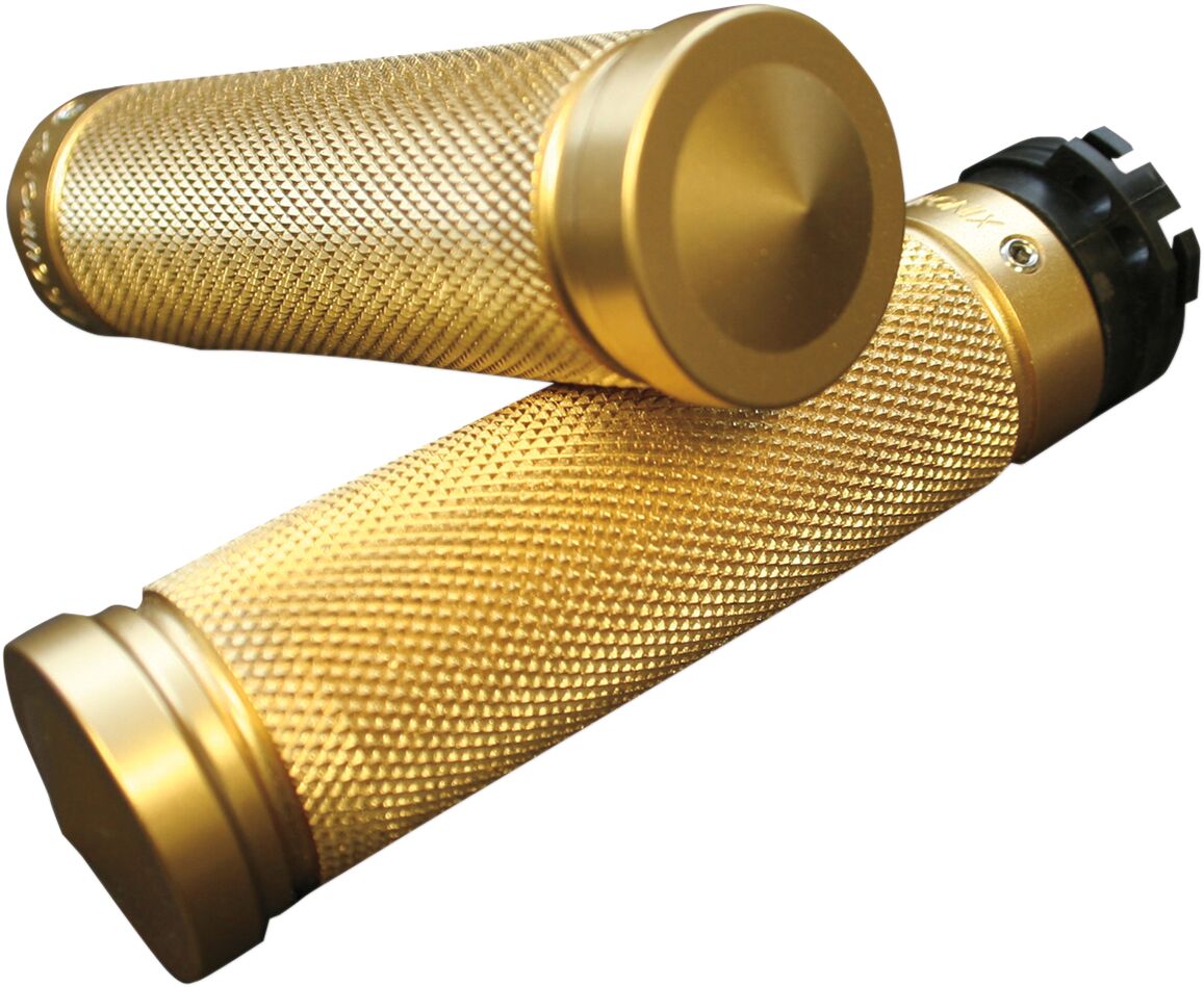 Accutronix Grips Brass Ful Knurl Grips Accutronix