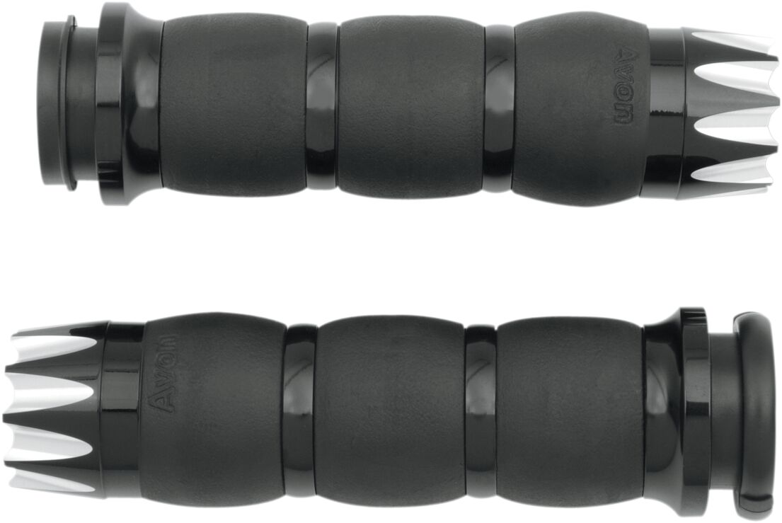 Avon Grips Grips Velvet Excalibur Black Throttle By Wire Grips Avon Grips