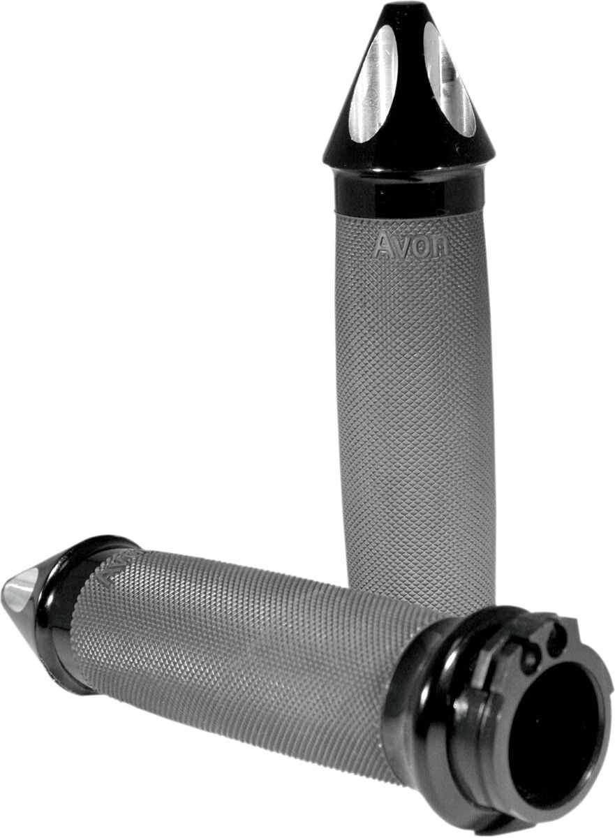 Avon Grips Grips Custom Spike Blk Grips Avon Grips