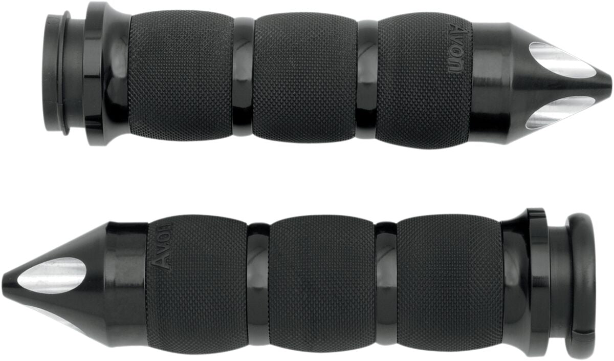 Avon Grips Grips Air Cushion Spike Throttle By Wire Black Grips Avon Grips