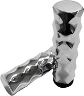 La Choppers Throttle By Wire Grips Hexagonal Chrome Grips La Choppers