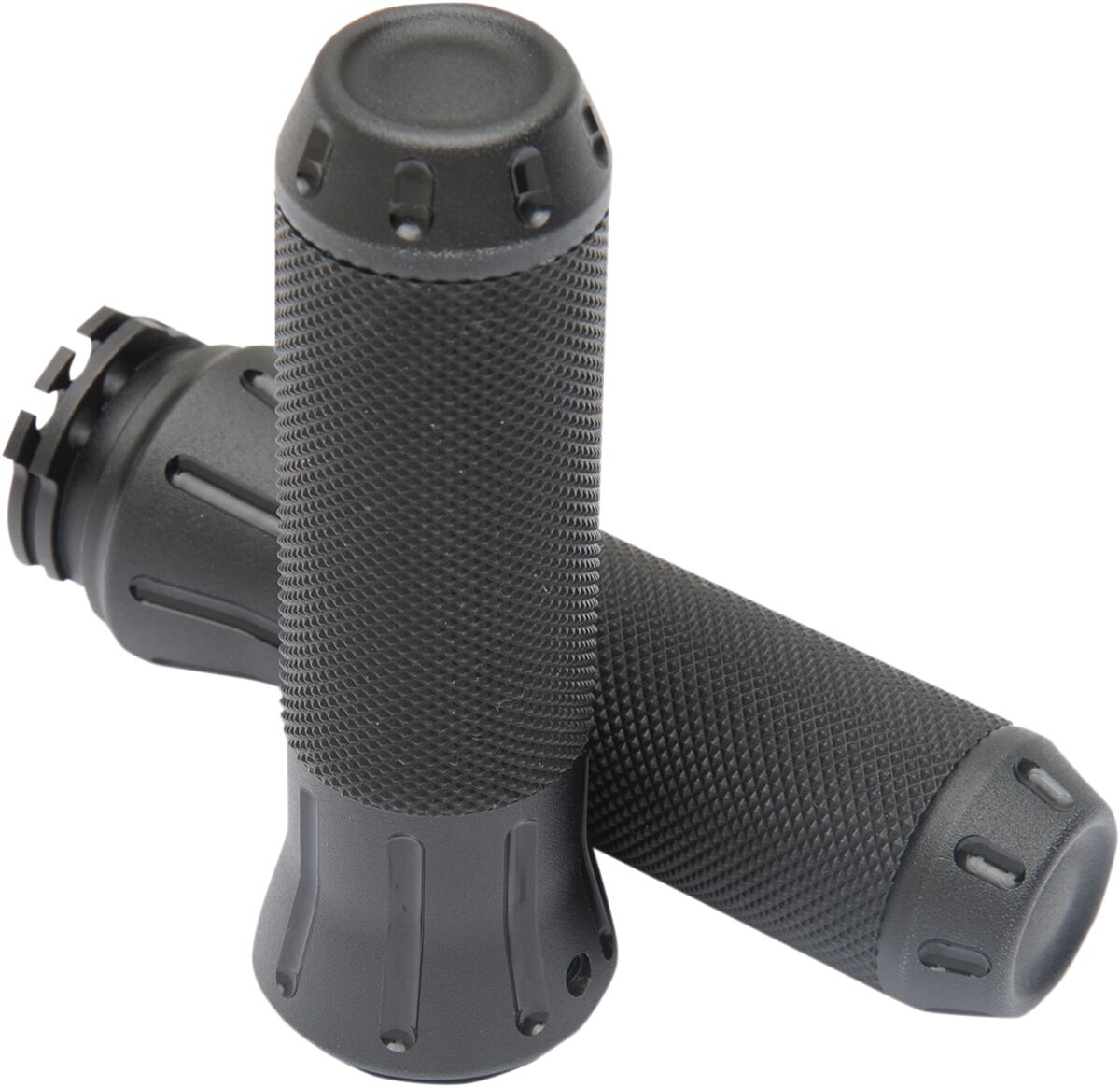 Drag Specialties Grips Custom Blk Peen Grips Drag Specialties