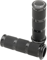 Performance Machine (Pm) Grips Handlebar Contour Xls (Tbw) Black Anodized Grips Performance Machine