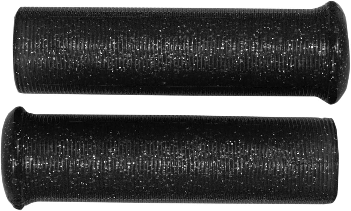 Emgo Grip Retro Metal 1 Blk Grips Emgo