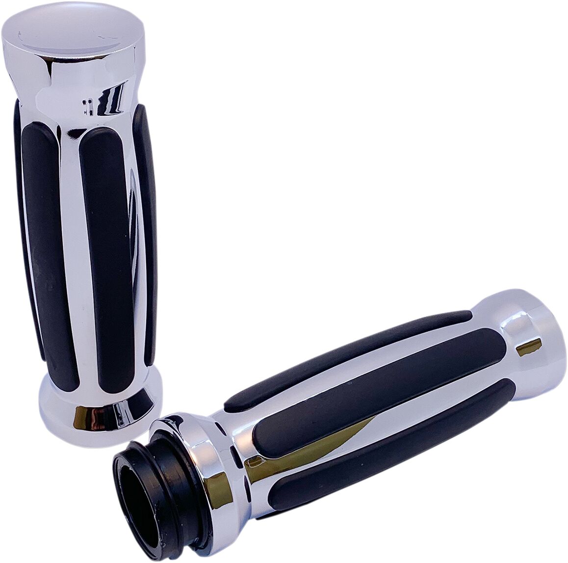Pro One Perf.Mfg. Grip Straight Rub,Chr,Tbw Grips Pro One Perf.Mfg.