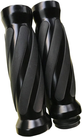Pro One Perf.Mfg. Grip Twisted Rub Blk Tbw Grips Pro One Perf.Mfg.