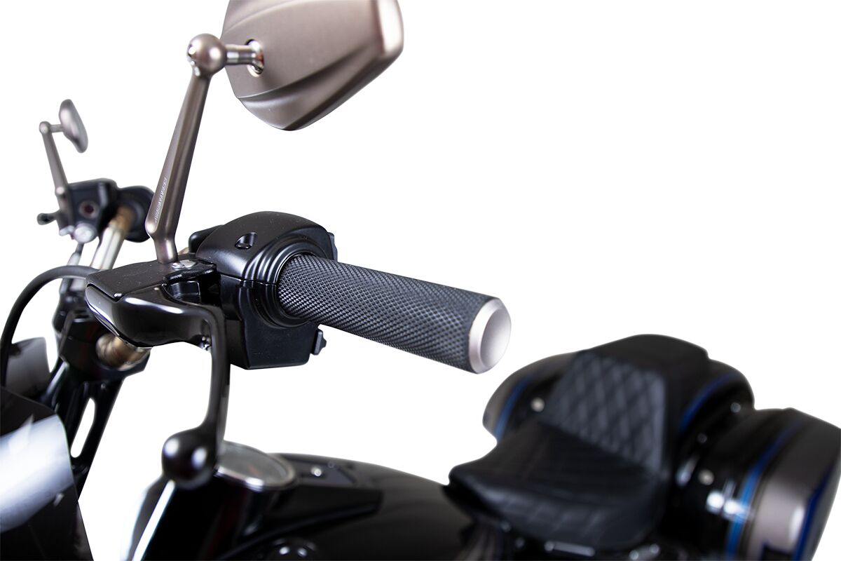 Knurled Grips TBW, Titanium Grips Arlen Ness