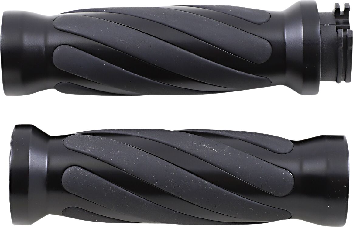 Drag Specialties Grip Mblack Twisted 81+ Grips Drag Specialties