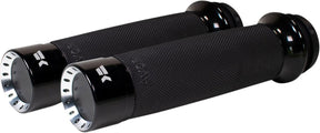 Khrome Werks Black Custom Turbine Grips For Tbw Grips Khrome Werks