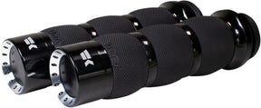 Khrome Werks Black Air Turbine Grips For Tbw Grips Khrome Werks