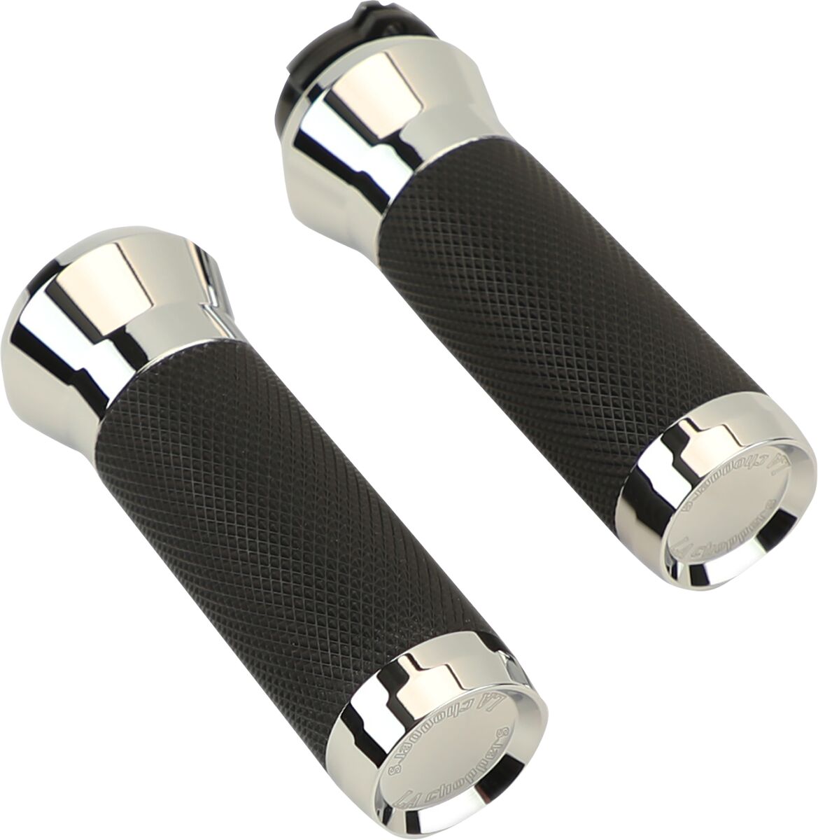 La Choppers Grips Non Tbw Chrome Grips La Choppers