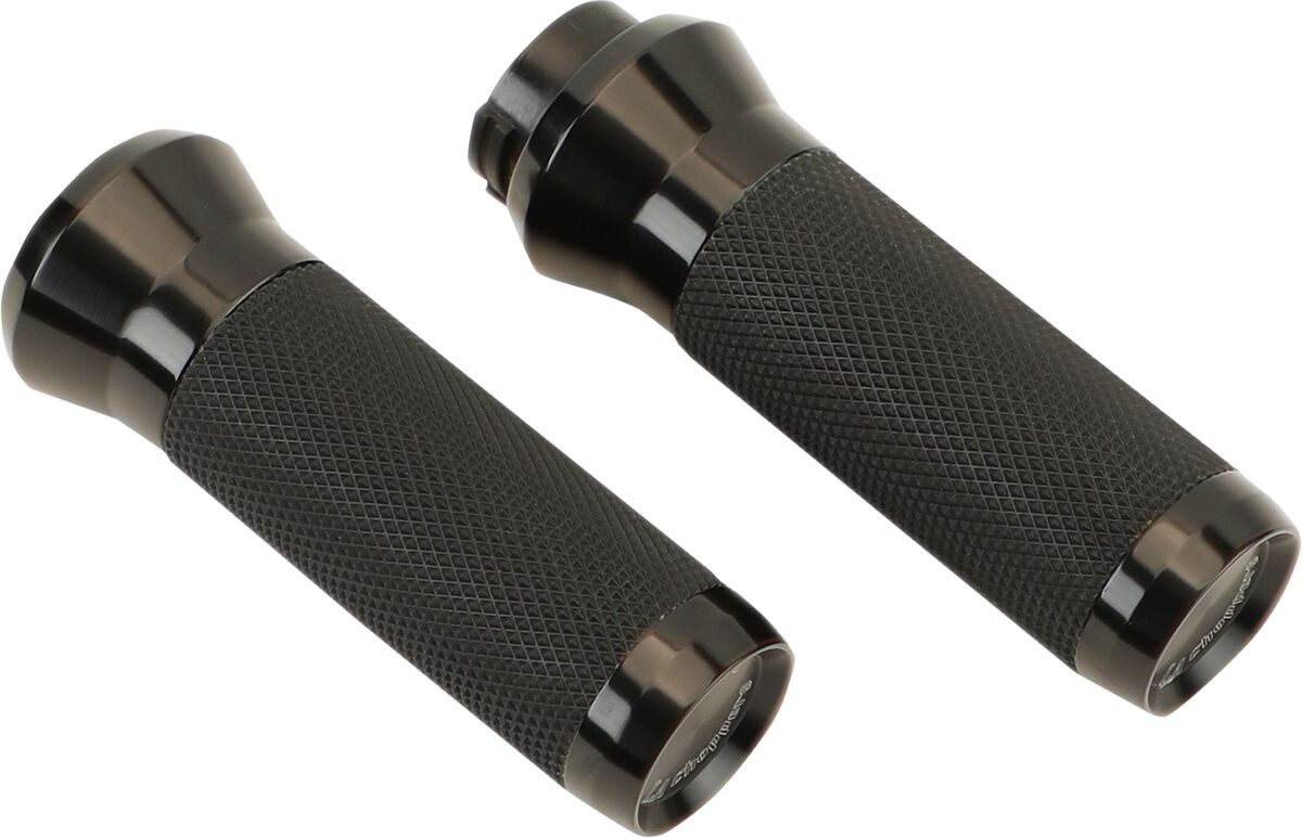 La Choppers Grips Non Tbw Black Ano Grips La Choppers