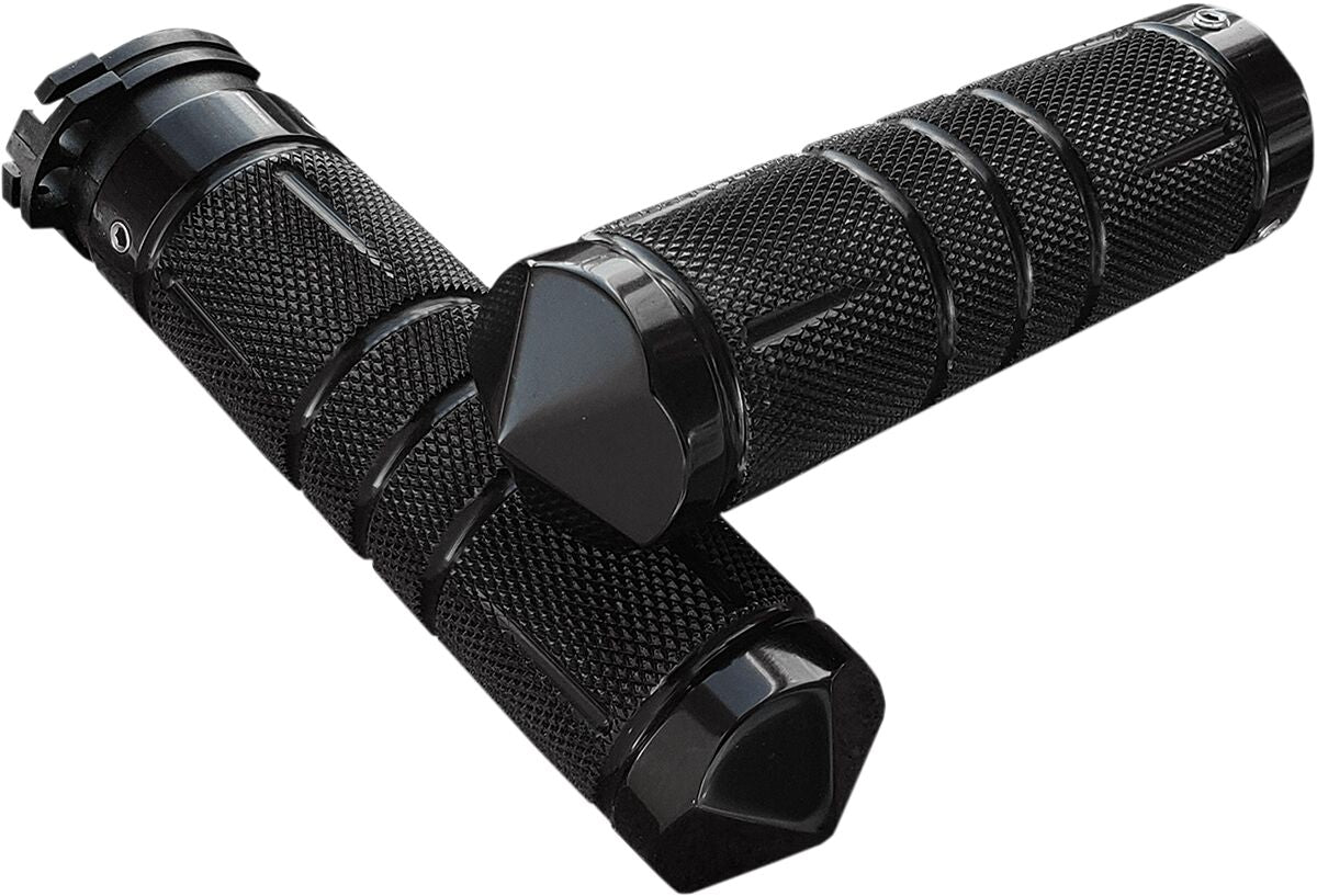 Accutronix Grips Knurled Dia Cbl Blk Grips Accutronix