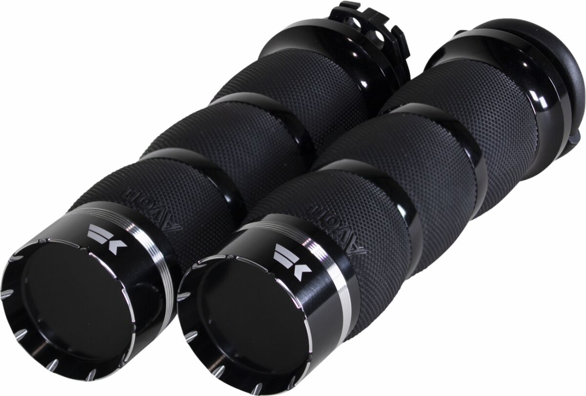 Khrome Werks Grip Air Tracer Cbl Bl Grips Khrome Werks