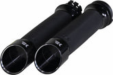 Khrome Werks Grip Custom Edge Cbl Bl Grips Khrome Werks
