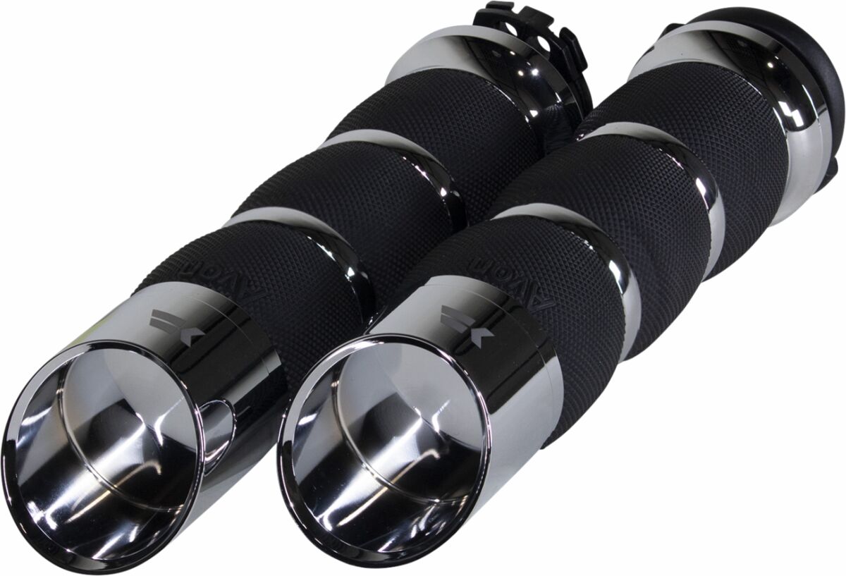 Khrome Werks Grip Air Edge Cbl Ch Grips Khrome Werks