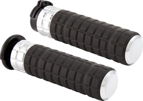 Speedliner Grips Dual-Cable, Chrome Grips Arlen Ness