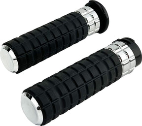 Speedliner Grips Dual-Cable, Chrome Grips Arlen Ness