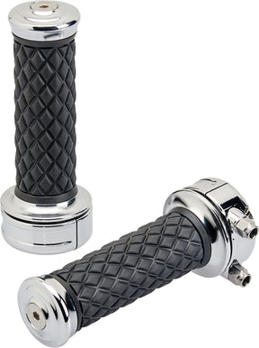 Biltwell Grips Alumicore Cstm Chr Grips Biltwell